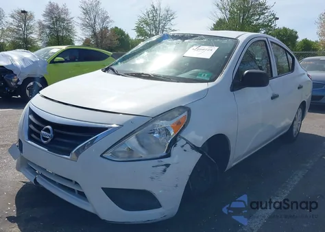 2015 Nissan Versa 1.6 S из США, поврежденный, VIN 3N1CN7AP0FL924665